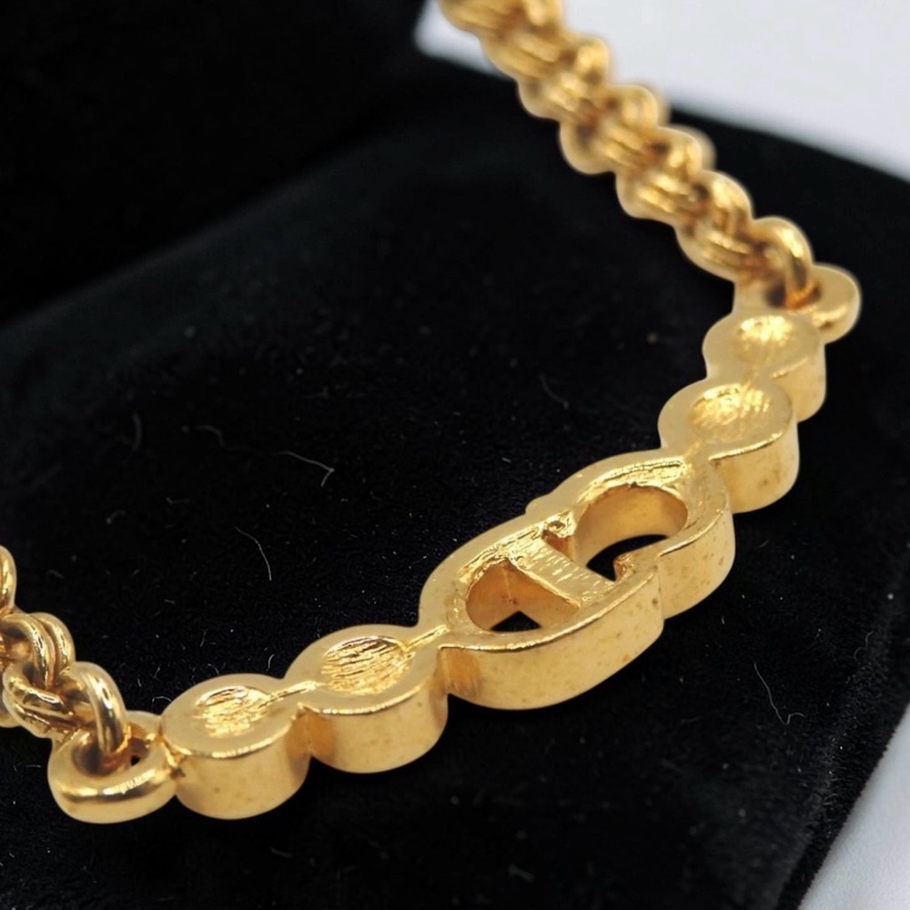 DIOR CD Logo Necklace in Box ❤️ - Picture 8 of 8